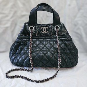 Chanel black calfskin in the mix